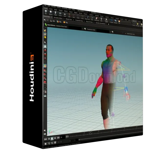 Udemy - Humanoid Rigging For Games Using Houdini And KineFX